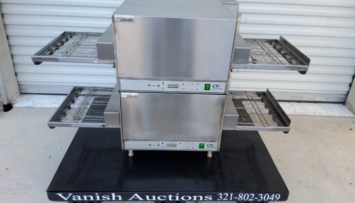 2015 Lincoln Impinger Electric Double Stack 16″ Conveyor Pizza Ovens